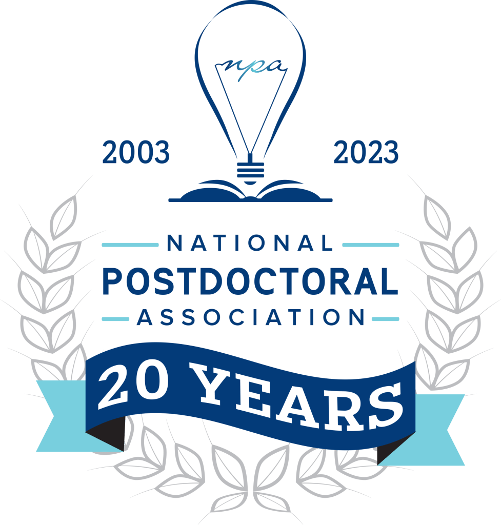 National Postdoctoral Association Member Badge 2023